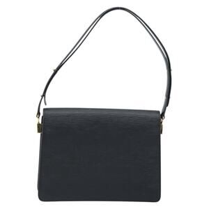 Louis Vuitton Epi Free Run Shoulder Bag Black